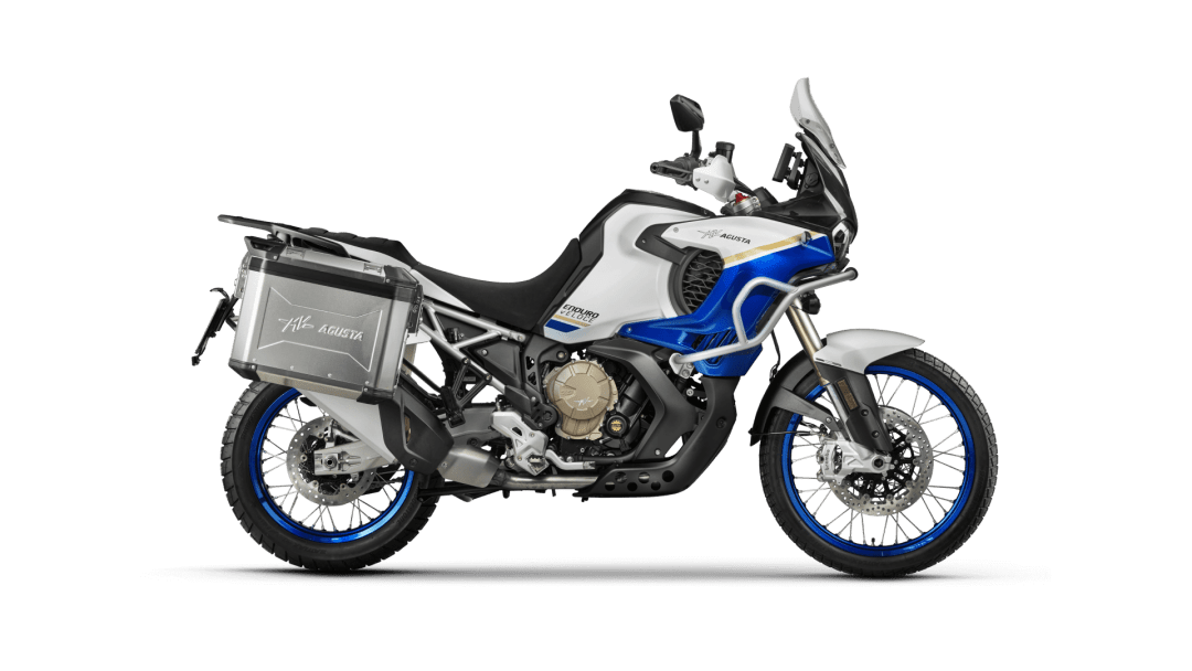 Enduro Veloce in Pearl White / Nordic Blue