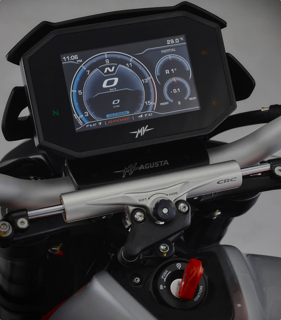 Brutale RR Ottantesimo, electronics