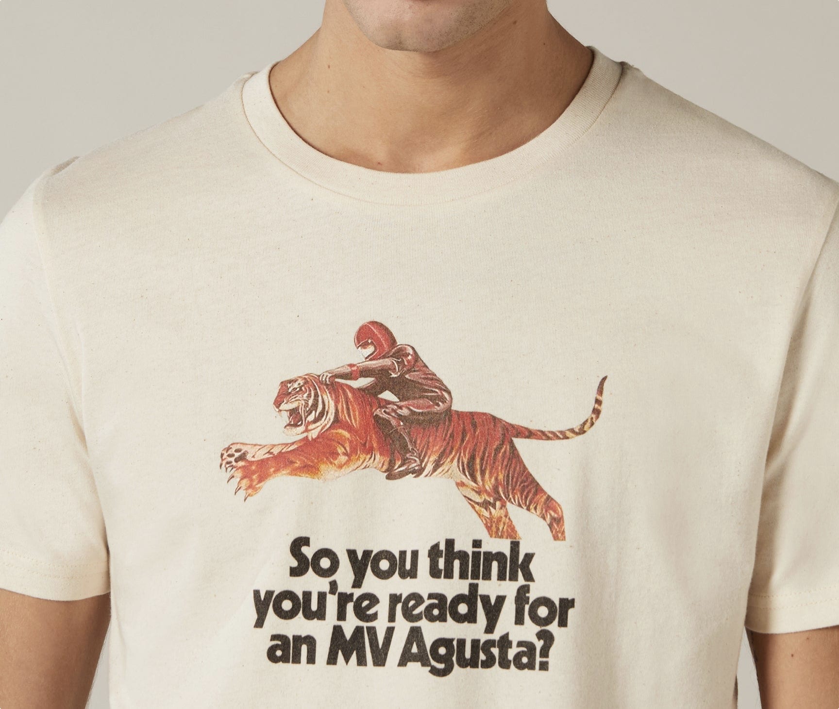 MV Agusta graphic T-shirt shown in the Figma article